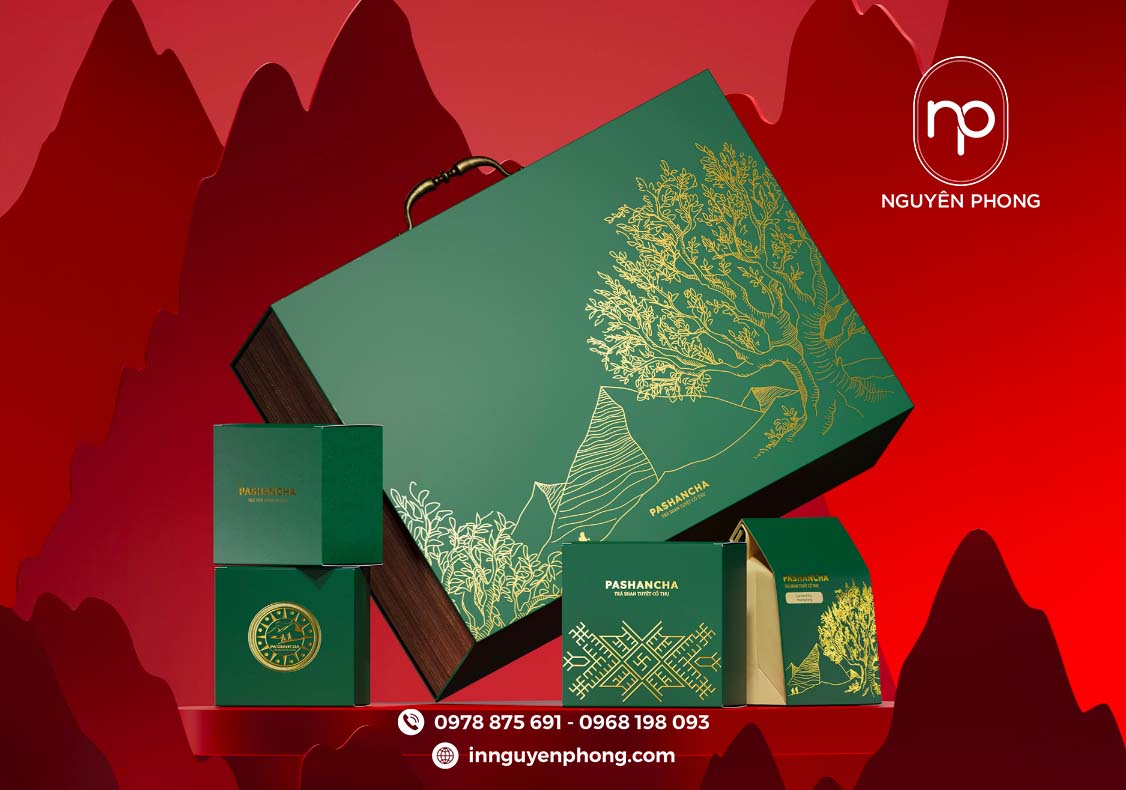in hộp trà với công nghệ hiện đại